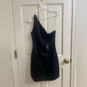NWT Lulus Black One Should Dress!